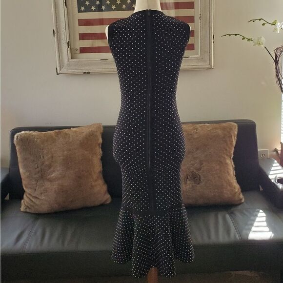 Michael Kors Collection Studded Black Sheath Dress NWT Size X-small - Picture 7 of 16